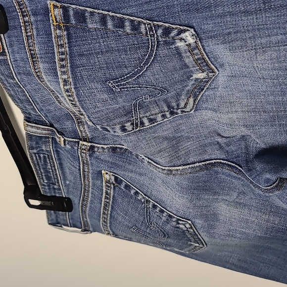 ADRIANO GOLDSCHMIED The Premiere Skinny Straight Medium Wash Crop Size 29R - Picture 15 of 16